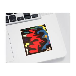 KAWS Red Stickers
