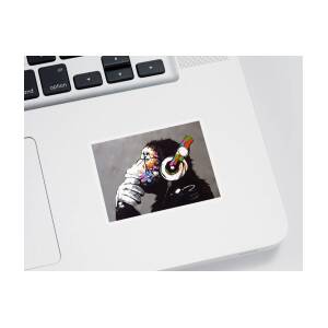 What are you looking at? Banksy Sticker by Banksy - Pixels