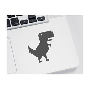 Offline Dino Gaming Design' Sticker
