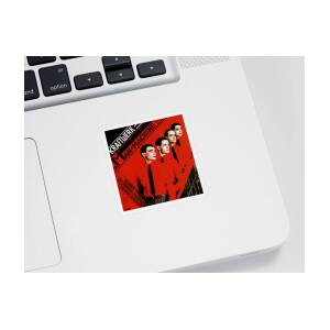 Kraftwerk Electric Cafe 1 Album Cover Sticker by Owen Wilson - Pixels