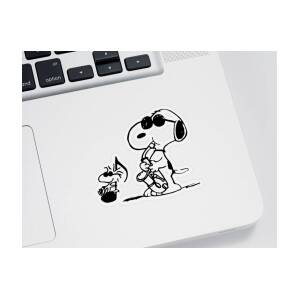 Snoopy Cool Macbook Aufkleber