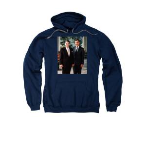 President Reagan Making A Toast Adult Pull-Over Hoodie for Sale by War ...