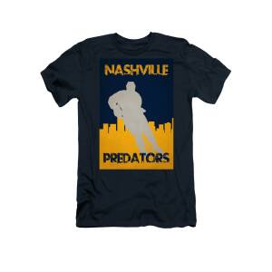 Nashville Predators Player Shirt T-Shirt by Joe Hamilton