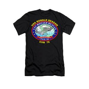 CVN 76 USS Ronald Reagan T-Shirt by Nikki Sandler - Pixels