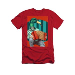 Tom Waits - He's Big In Japan T-Shirt by Kelly King - Fine Art America