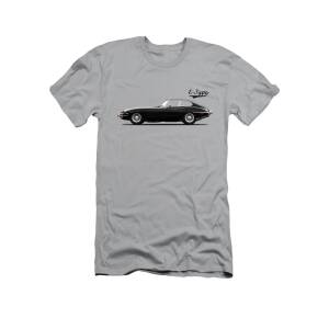 Jaguar E-Type T-Shirt for Sale by Mark Rogan