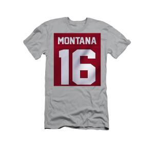 Joe Montana San Francisco 49ers Jersey Art T-Shirt
