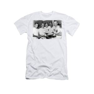 Mickey Mantle Steals Second T-Shirt for Sale by Underwood Archives