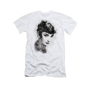 Audrey Hepburn Portrait 04 T-Shirt for Sale by Pablo Romero