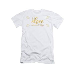 1 Corinthians 13 Love Is White Background T-Shirt for Sale by Rose ...