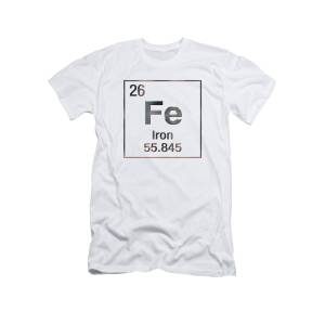 Periodic Table of Elements - Silver - Ag - Silver on Silver T-Shirt for ...