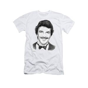 Tom Selleck T-Shirt for Sale by Greg Joens