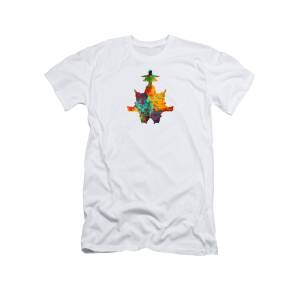 Rorschach inkblot test,Card 8 T-Shirt for Sale by Erzebet S