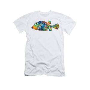 Tropical Fish - Art by Sharon Cummings T-Shirt for Sale by Sharon Cummings