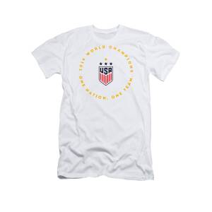 USWNT Womens World Cup Kids T-Shirt by Leala Launay - Pixels