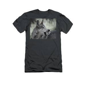 Mexican Grey Wolf Portrait Freehand T-Shirt for Sale by Ernie Echols