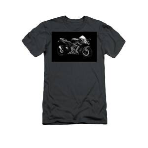 Kawasaki Ninja ZX 10R Sport T-Shirt by Smart Aviation - Fine Art 