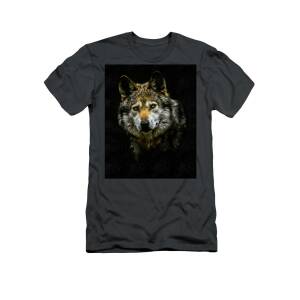 Mexican Grey Wolf Portrait Freehand T-Shirt for Sale by Ernie Echols