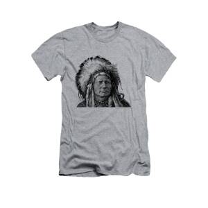 Sitting Bull T-Shirt for Sale by War Is Hell Store