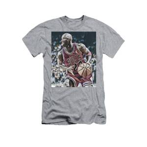 Michael Jordan chicago bulls pixel art 1 T-Shirt for Sale by Joe Hamilton