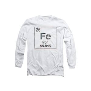 Periodic Table of Elements - Copper - Cu - Copper on Copper Long Sleeve ...