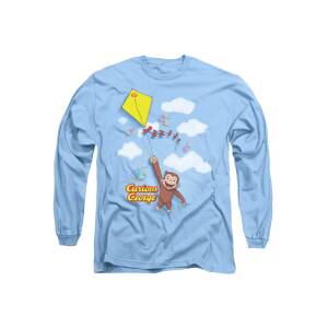Curious George Youth Long Sleeve T Shirt 