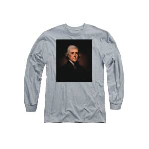 Writing The Declaration of Independence Long Sleeve T-Shirt for Sale by ...