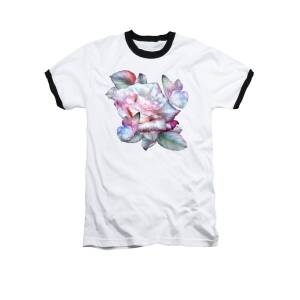 Healing Rose Ringer T-Shirt for Sale by Carol Cavalaris