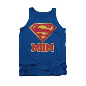 Superman Super Mom Shield Logo White Mug