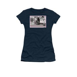 Naughty Schoolboy Spanking Cartoons Women's T-Shirt by Dave Ell