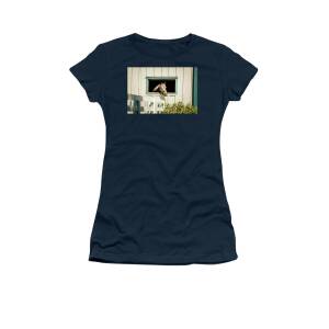 Louisville Kentucky Skyline Women's T-Shirt by Pamela Williams