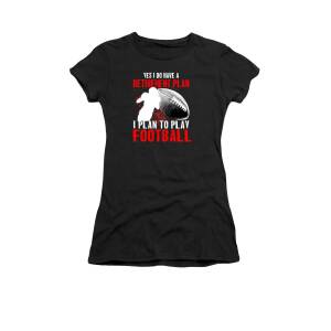 Funny Sunday USA American Football Player Gift Women's T-Shirt by Lukas  Davis - Fine Art America