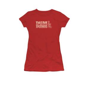 Details about  / Dum Dums Distressed Logo Juniors T-Shirt