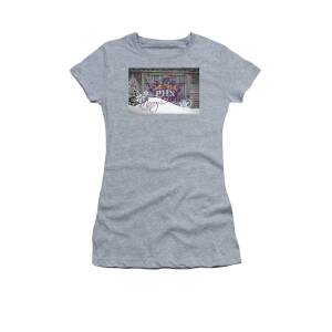 Phoenix Suns Dripping Water Colors Pixel Art Women's T-Shirt by Joe  Hamilton - Pixels