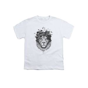 Cool Lion Youth T-Shirt for Sale by Balazs Solti