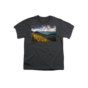 Autumn At Dry Falls - Highlands Nc Waterfalls Youth T-Shirt for Sale by ...