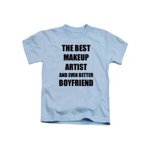 Makeup Artist Freaking Awesome Funny Gift for Coworker Job Prank Gag Idea  Kids T-Shirt by Funny Gift Ideas - Fine Art America