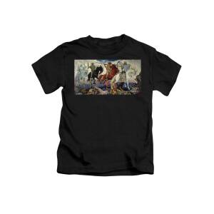 Death on the Pale Horse Kids T-Shirt for Sale by Benjamin West