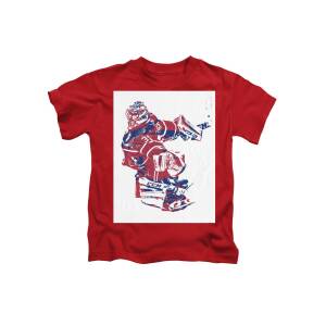 Rivalries Canadiens And Nordiques Kids T-Shirt by Joe Hamilton