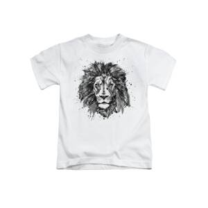 Lion Head Kids T-Shirt for Sale by Marian Voicu