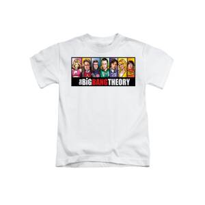Phuoc Bang Sheldon - T-Shirt The Bazinga Pixels by Theory Big Thinh Kids