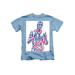 Allen Iverson PHILADELPHIA 76ERS PIXEL ART 14 T-Shirt by Joe