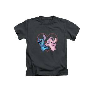 Disney Lilo and Stitch Angel Heart Kisses1 Digital Art by Leesed Judy -  Pixels