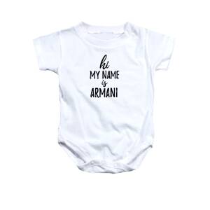 I Just Freaking Love Armani Onesie by Funny Gift Ideas - Pixels