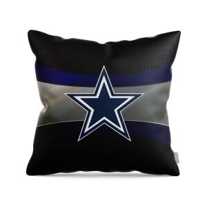Dallas Cowboys Throw Pillow for Sale by Joe Hamilton