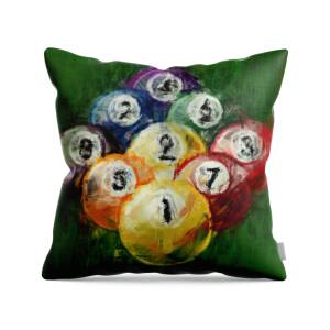 Abstract Beach Volleyball Throw Pillow for Sale by David G Paul