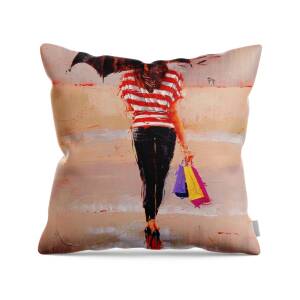 Serenity Throw Pillow for Sale by Laura Lee Zanghetti
