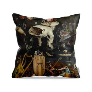 The Garden of Earthly Delights Throw Pillow for Sale by Hieronymus Bosch