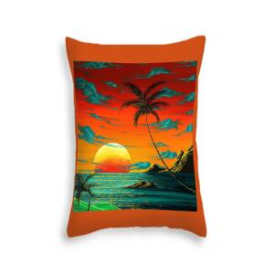 City by the Sea by MADART Throw Pillow for Sale by Megan Duncanson - 20 ...