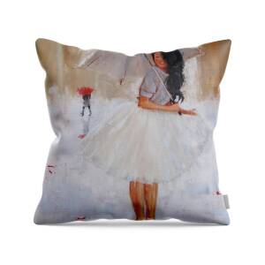 Silk Throw Pillow for Sale by Laura Lee Zanghetti